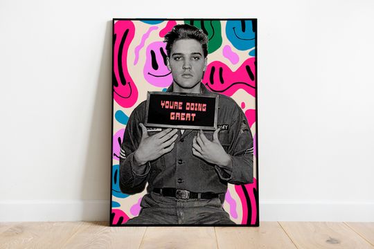 Elvis Poster, Elvis Print, Elvis Presley poster