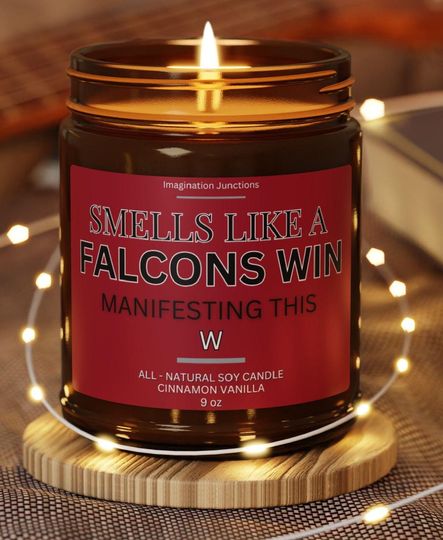 Falcons Scented Candles | Atlanta Game Day Gift