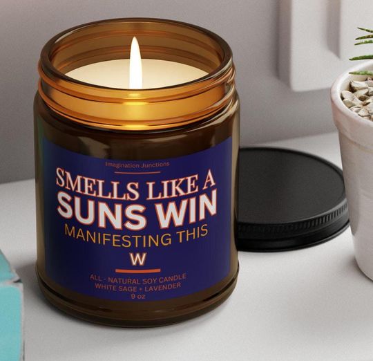 Suns Scented Candles | Phoenix Game Day NBA Gift