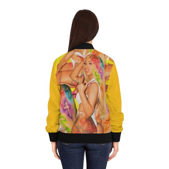 Cardi B Women's Bomber Jacket (AOP)