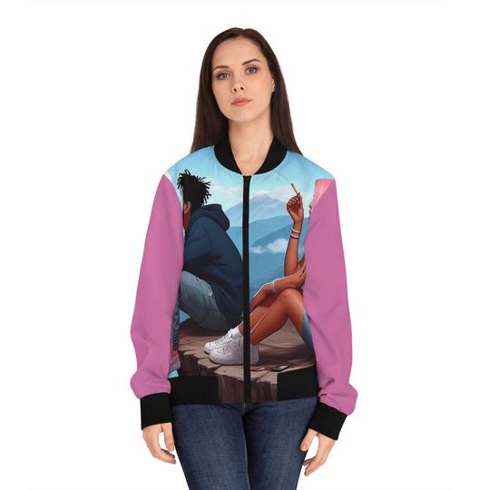 Nicki Minaj Women's Bomber Jacket (AOP)
