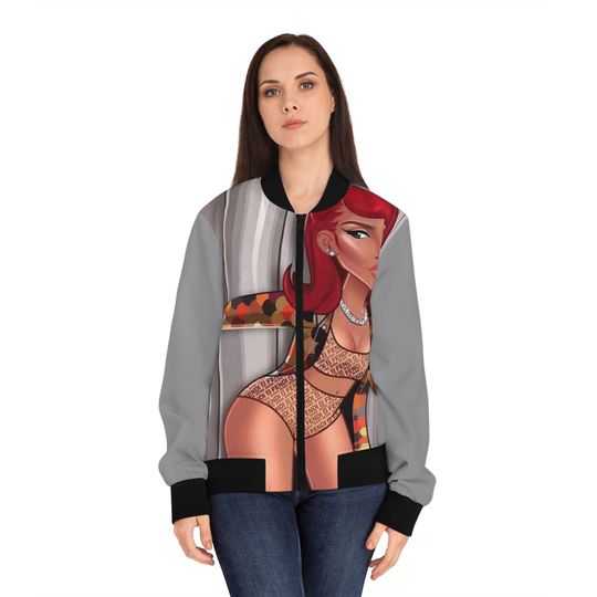 Nicki Minaj Women's Bomber Jacket (AOP)