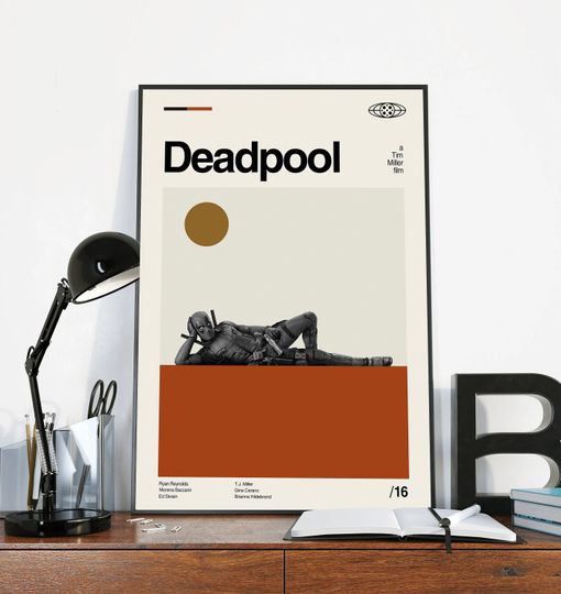 Deadpool Poster - Marvel Poster
