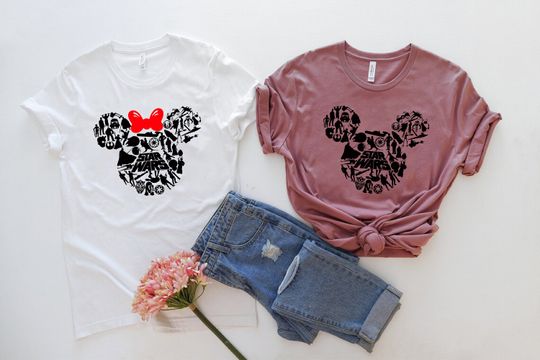 Disneyland Couple Shirt, Disney Apparels For Family, Custom Gifts For Couples