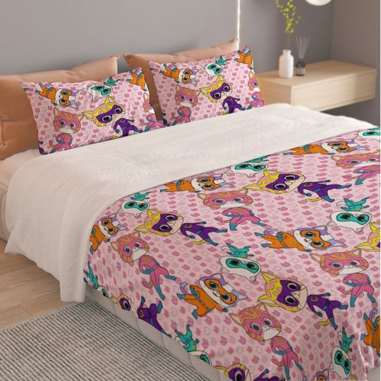 super kitties Bedding Set