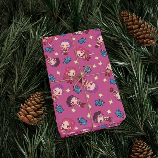 K pop Wrapping Papers