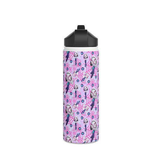 Ghost Spidey Stainless Steel Water Bottle, Standard Lid