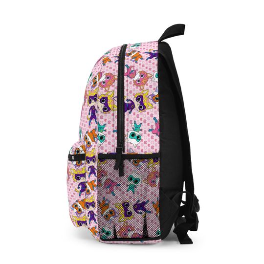 Super kitties Pink cat Backpack