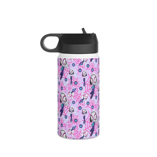 Ghost Spidey Stainless Steel Water Bottle, Standard Lid