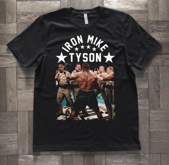 Mike Tyson Retro Inspired T Shirt