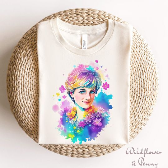 Princess Diana shirt, Princess Diana Di Gift tshirt, British Britain England lover