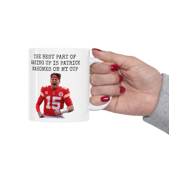 Patrick Mahomes Coffee Mug Kansas City Chiefs Gift