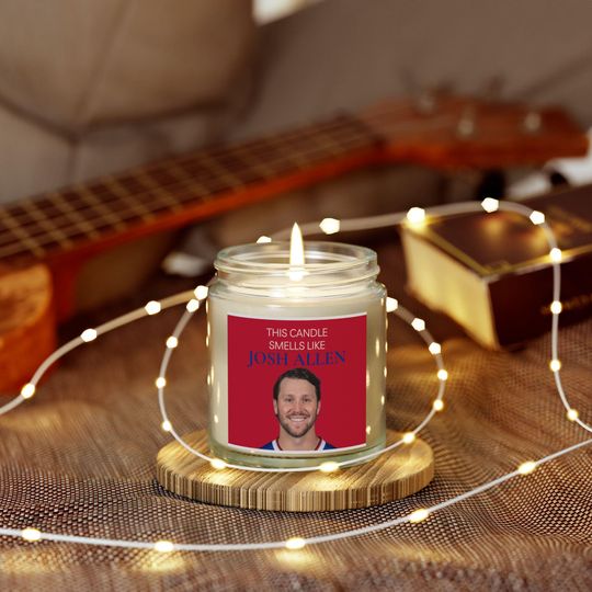 Josh Allen Candle - Buffalo Bills Fan Gift