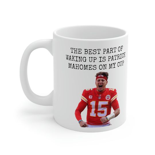 Patrick Mahomes Coffee Mug Kansas City Chiefs Gift
