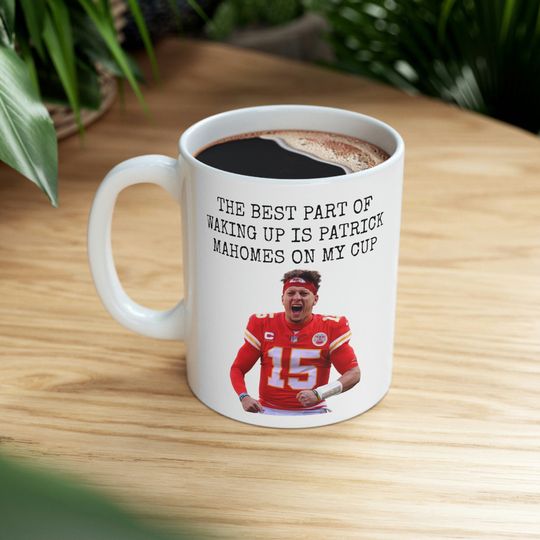 Patrick Mahomes Coffee Mug Kansas City Chiefs Gift