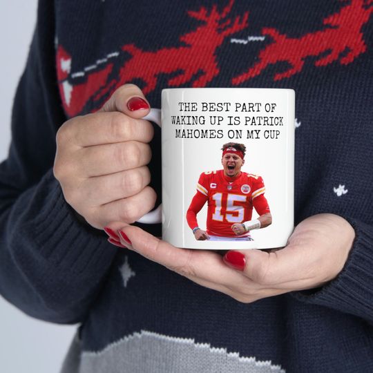 Patrick Mahomes Coffee Mug Kansas City Chiefs Gift