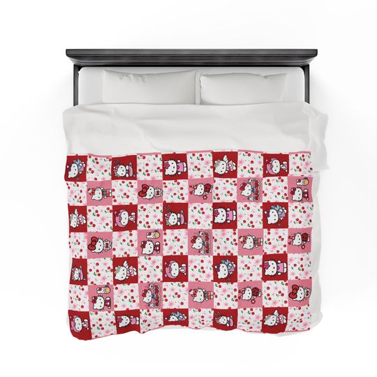 Hello Kitty Fleece Blanket | Kids Gift