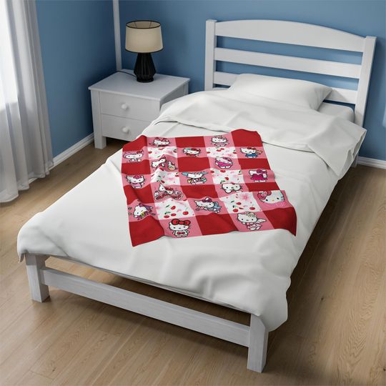 Hello Kitty Fleece Blanket | Kids Gift