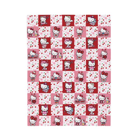 Hello Kitty Fleece Blanket | Kids Gift