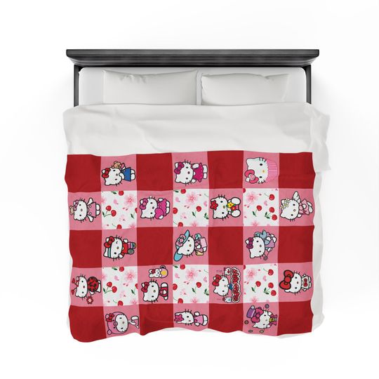 Hello Kitty Fleece Blanket | Kids Gift