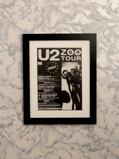 U2 - Zoo Tour - 1992/1993 - Promo Poster