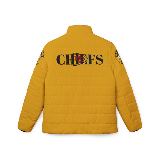 Kansas City Chiefs Womens Puffer Jacket (AOP)