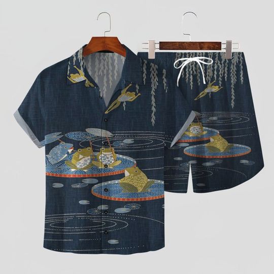 Frog And Toad Hawaiian Shirt