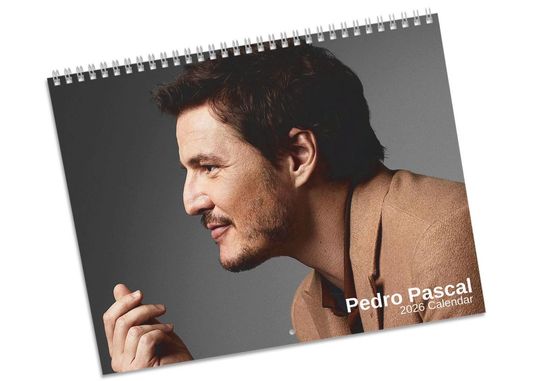 Pedro Pascal 2026 Calendar