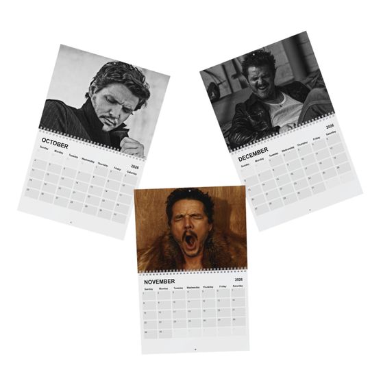 Pedro Pascal 2026 Calendar