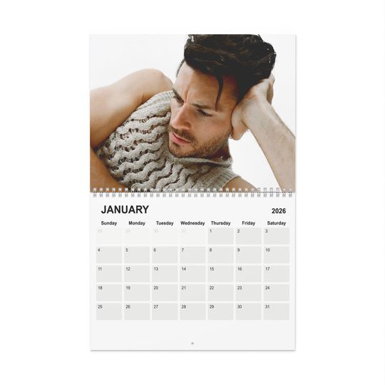 Jonathan Bailey 2026 Calendar