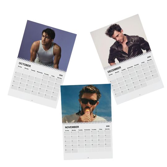 Sexy Jonathan Bailey 2026 Calendar