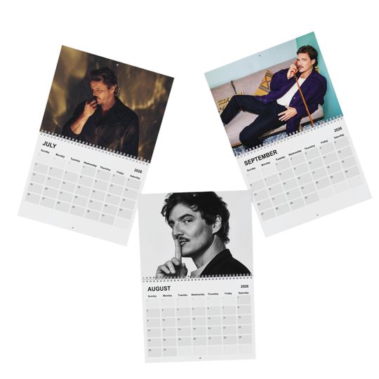 Pedro Pascal 2026 Calendar