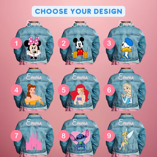 Personalized Disney Jacket