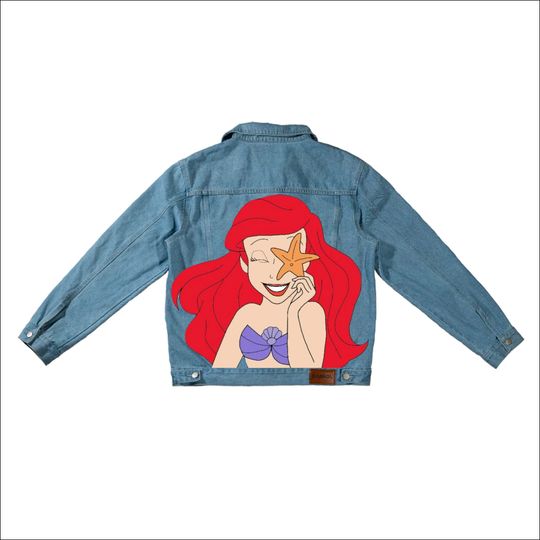 Little Mermaid Denim Jacket