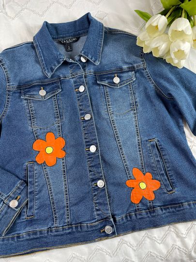 Velma Denim Jacket - Scooby Doo Design
