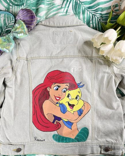 Tinker Bell Printed Denim Jacket | Disney Jean Jacket