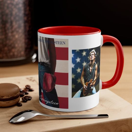 Bruce Springsteen Accent Coffee Mug, 11oz this is a great gift dishwasher and microwave safe.