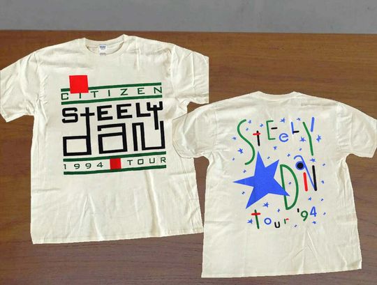 Vintage Citizen Steelly Dan 1994 Tour Concert T-Shirt