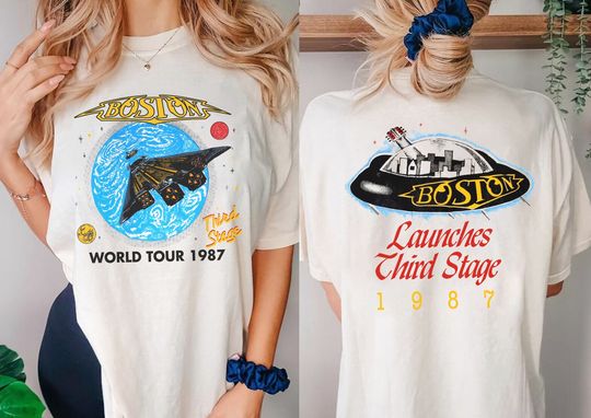 Boston Third Stage World Tour 1987 T-Shirt