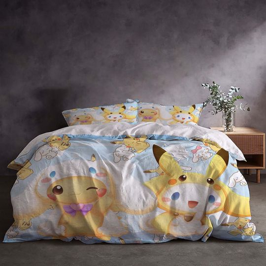 Christmas Cinnamoroll Bedding Set, Home Decor