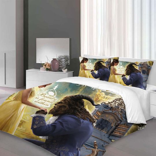 Beauty and the Beast Bedding Set