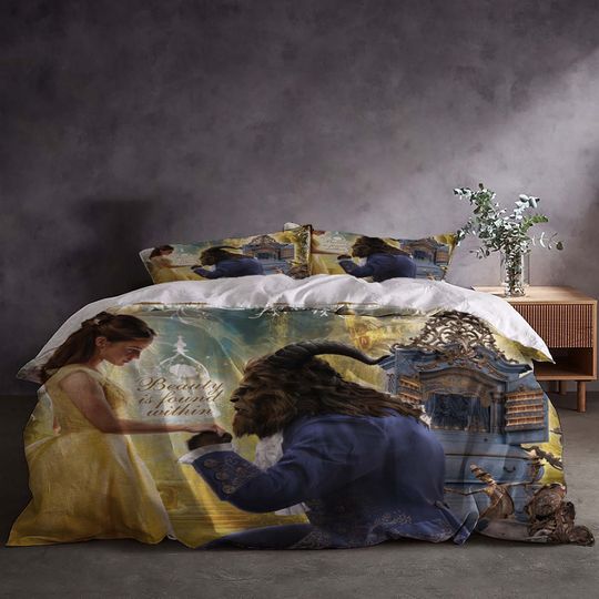 Beauty and the Beast Bedding Set