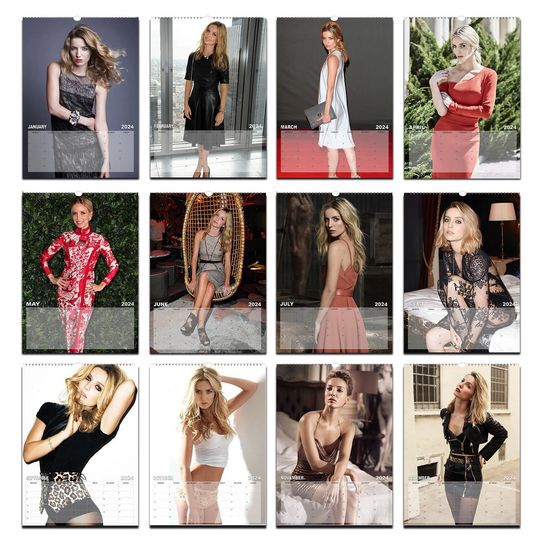 Annabelle Wallis Sexy 2024 Wall calendar