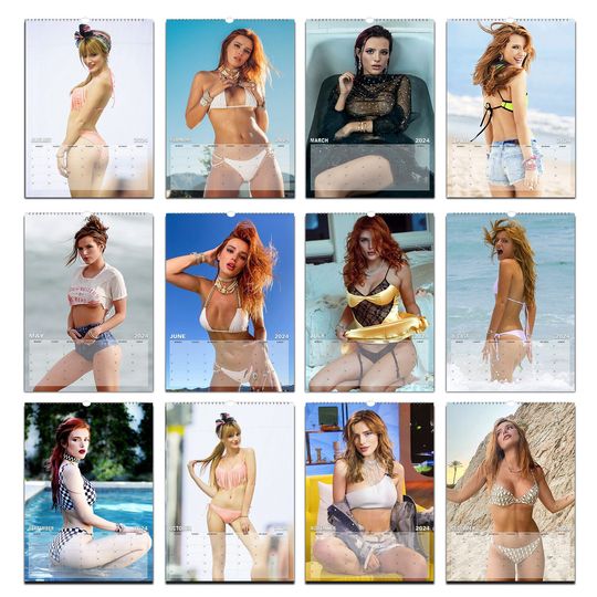 Bella Thorne Sexy 2024 Wall calendar