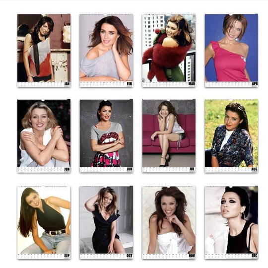 Sexy Beautiful Dannii Minogue in HD 2024 Calendar