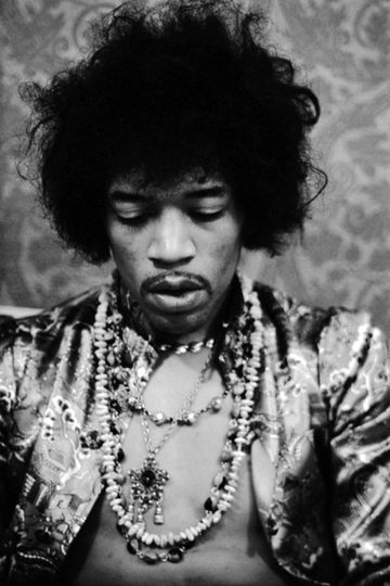 Jimi Hendrix Poster, Vintage Music Poster