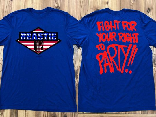 Vintage Beastie Boys Fight For Your Right To Party Tour 1987 T-Shirt