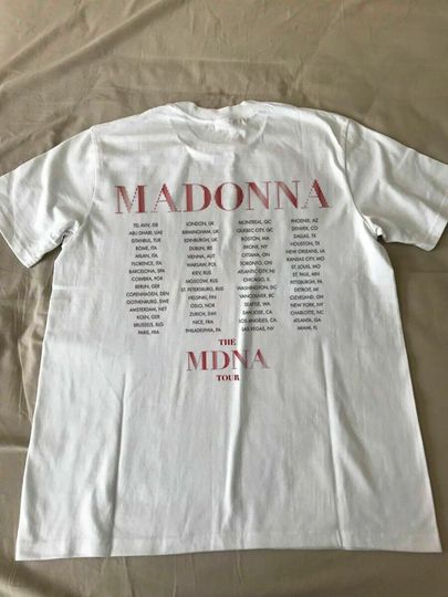 Madonna The MDNA 2012 International Tour T-Shirt
