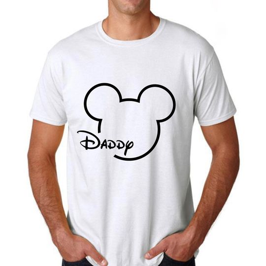 Matching Family Disney T-shirts Black personalized