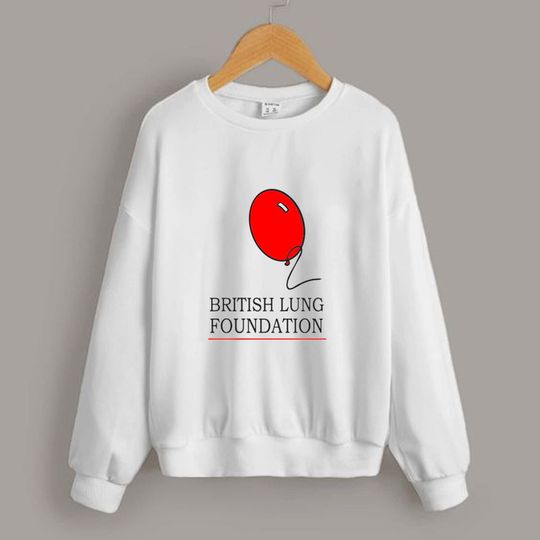 British Lung Foundation Sweatshirt, Princess Diana Sweatshirt
